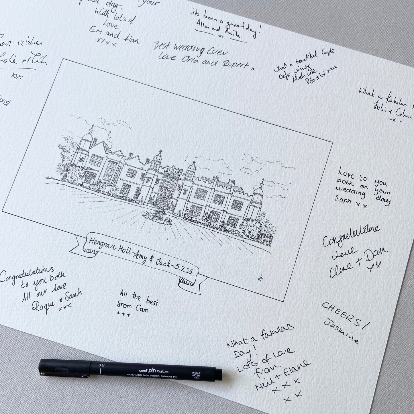 Wedding Guest Book Alternative