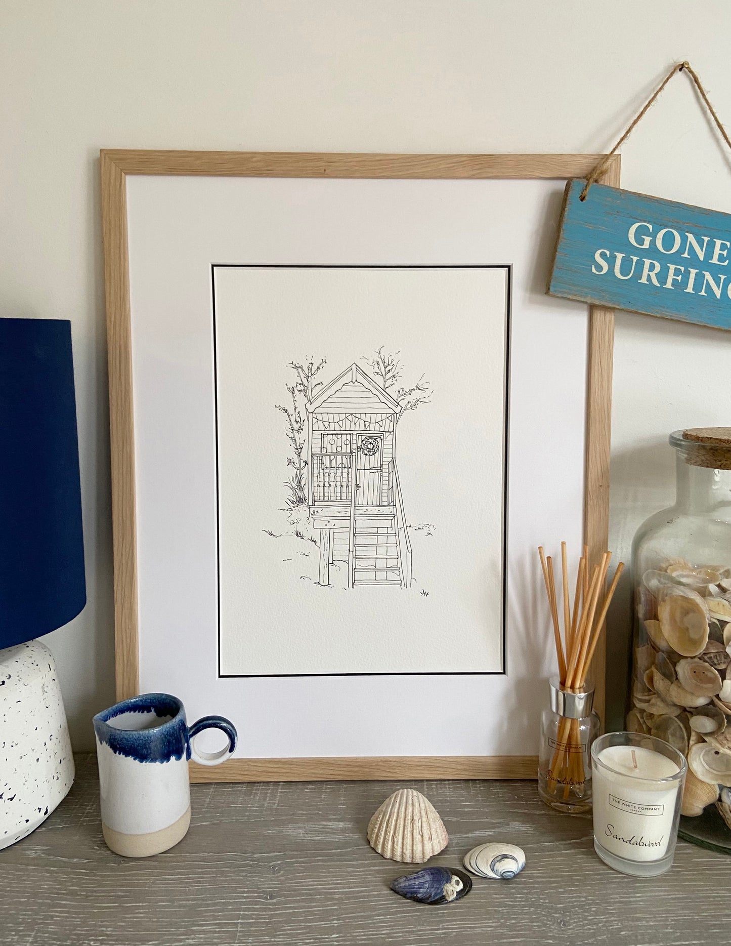 Personalised Hand Drawn House Illustration, Custom Original Home Line Drawing