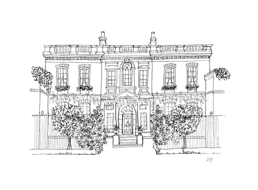 Bridgerton House PRINT