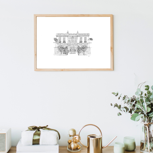 Bridgerton House PRINT