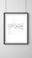 Framed illustration of Alide, Salcombe Harbour, Devon. Hand-signed coastal boat art by Ali Collins