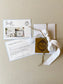 Ali Collins Illustration gift voucher cards and packaging, perfect for gifting a bespoke commission