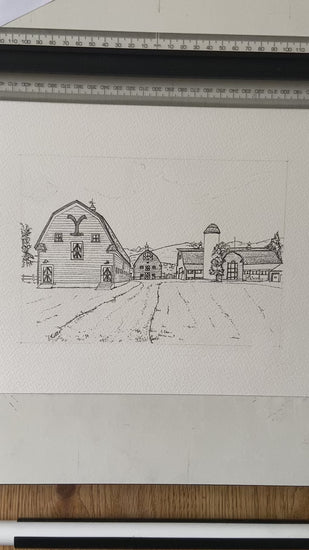 Yellowstone drawing progress video