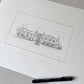 Wedding guest book alternative with space for guest signatures, hand-drawn by Ali Collins